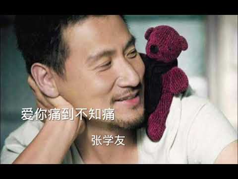 Jacky Cheung 張學友 - 愛妳痛到不知痛 （歌詞版）张学友 爱你痛到不知痛