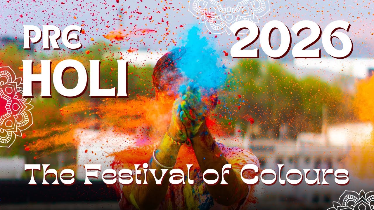 Pre Holi In Bilaspur GGV 🎨🤩#viral #vlog #trending #holispecial 