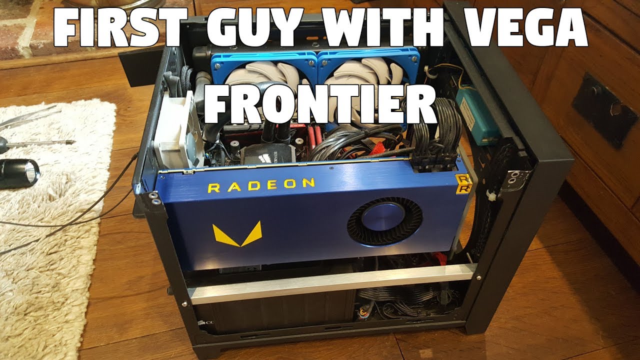 FIRST GUY Hands on Vega Frontier Edition [Benchmarks]