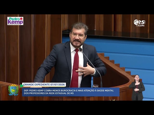 Saúde mental: Kemp cobra do Governo ações contra patrulhamento na rede de ensino nas escolas do MS!!
