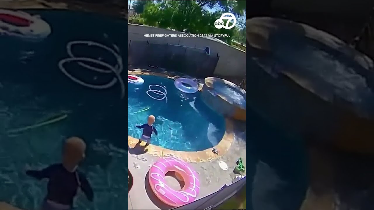 Father Saves Infant From Drowning In California Pool