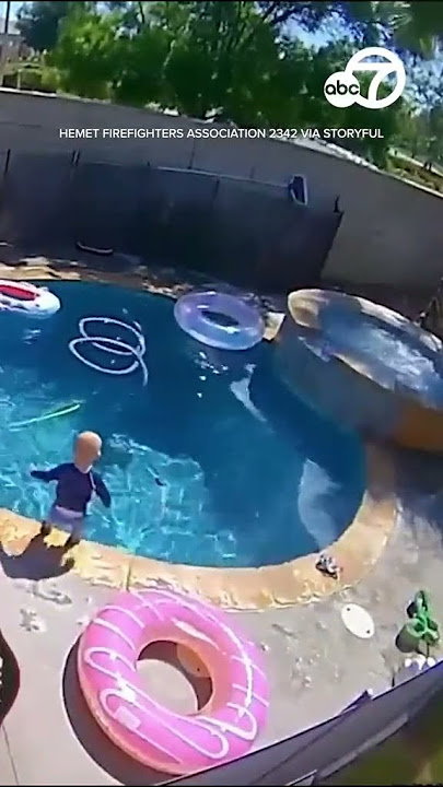 Father saves infant from drowning in California pool