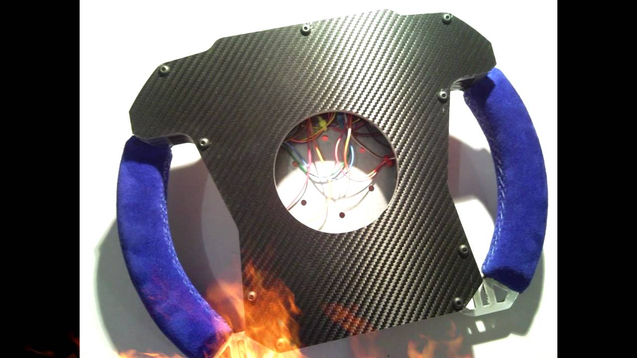 F1 Steering Wheel Construction W/G27 - YouTube