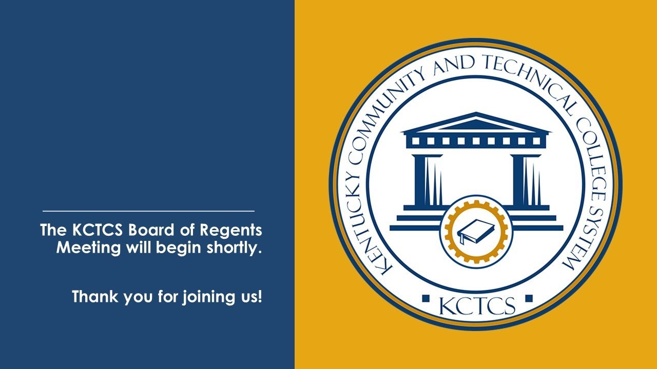 KCTCS Board of Regents System Policy and Planning... - youtube