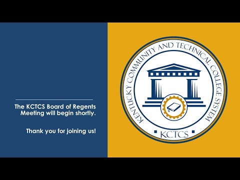 Video KCTCS Board of Regents System Policy and Planning... - youtube