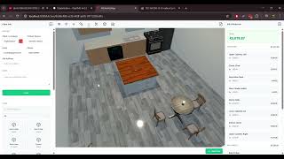 Interactive 3D Kitchen Design with Real‑World Models in the KitchenOS Demonstrator