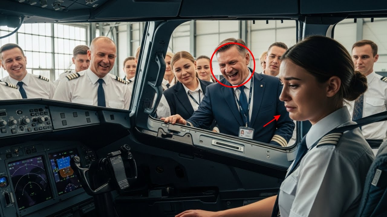 Dyrektor lotniska: „Jeśli młoda Polka uruchomi Airbusa, składam dymisję!” – po 5 minutach zamilkł.