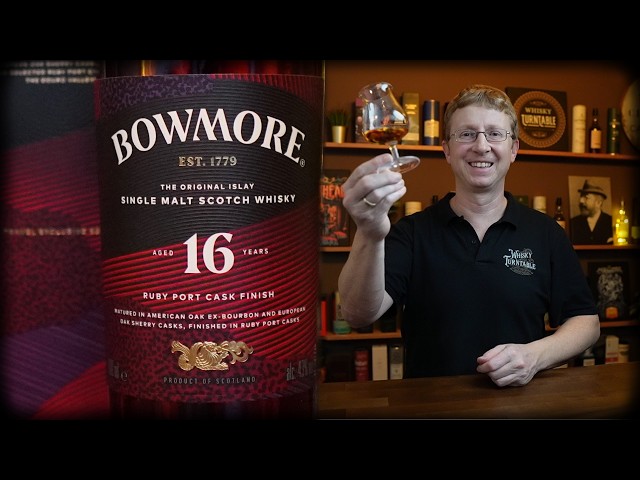 Bowmore 16 Year Old Ruby Port Finish 43% Vol. - YouTube