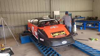 Sharp mini late model chassis dyno