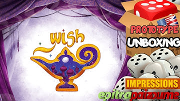 Wish - Prototype Unboxing & Impressions (EN) by Epitrapaizoume