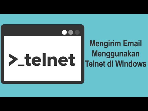 Mengirim Email dari Telnet di Windows Menggunakan SMTP