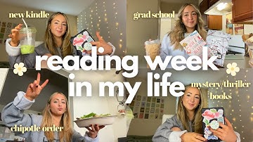 what i realistically read in a week (kindle unboxing, AGGGTM & The Housemaid reading vlog *spoiler*)