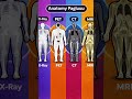 Different Medical Scans at a Glance X-Ray | CT | PET | MRI#anatomy
