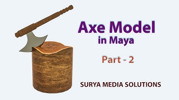 Axe Model in Maya Part-2