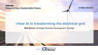 Session: How AI is transforming the electrical grid​