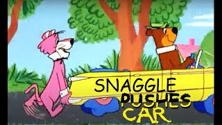 Next Snagglepuss Cartoon - 20 - Restored - Me-Tv Toons Snaggle Pushes Car