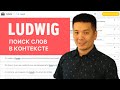 Обзор Ludwig - сайта для поиска английских слов в контексте