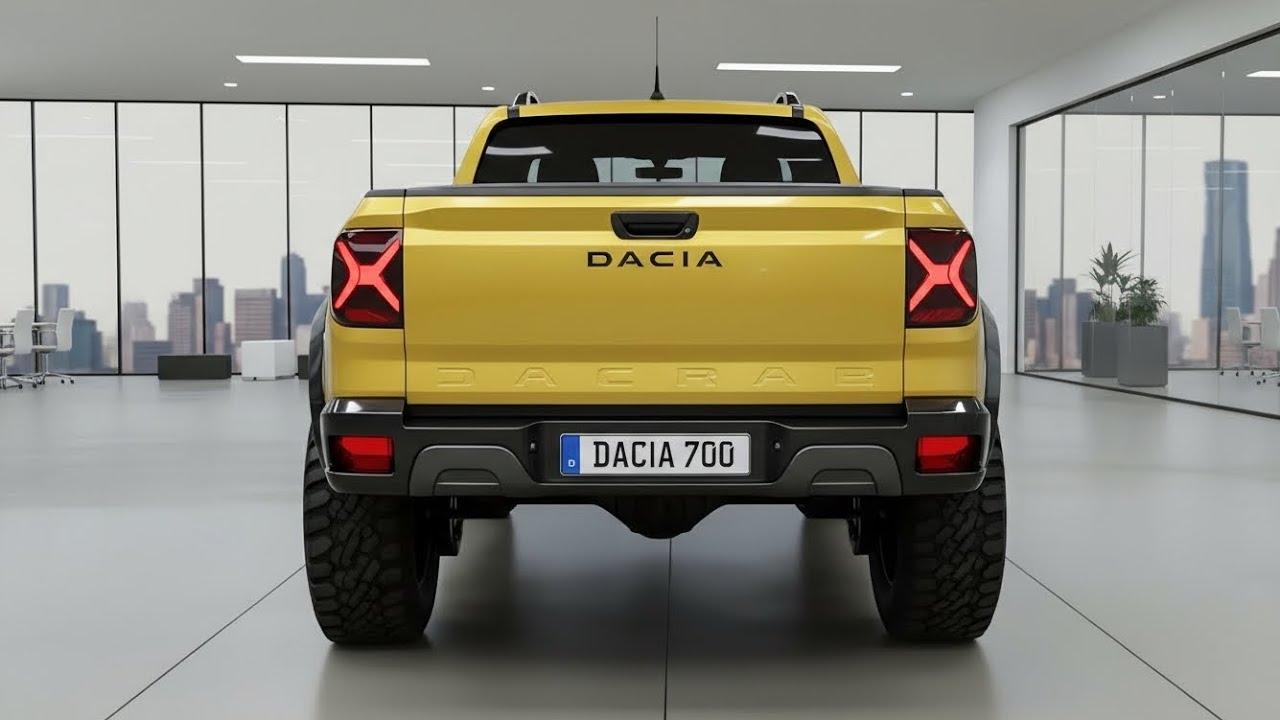 2026 Dacia 700 Pickup Vorstellung – Der günstige Allrounder für Handwerk und Gewerbe in Deutschland
