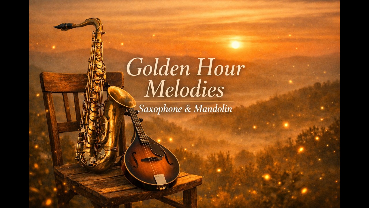 Golden Hour Melodies | Orchestral Saxophone & Mandolin | MirakoShow