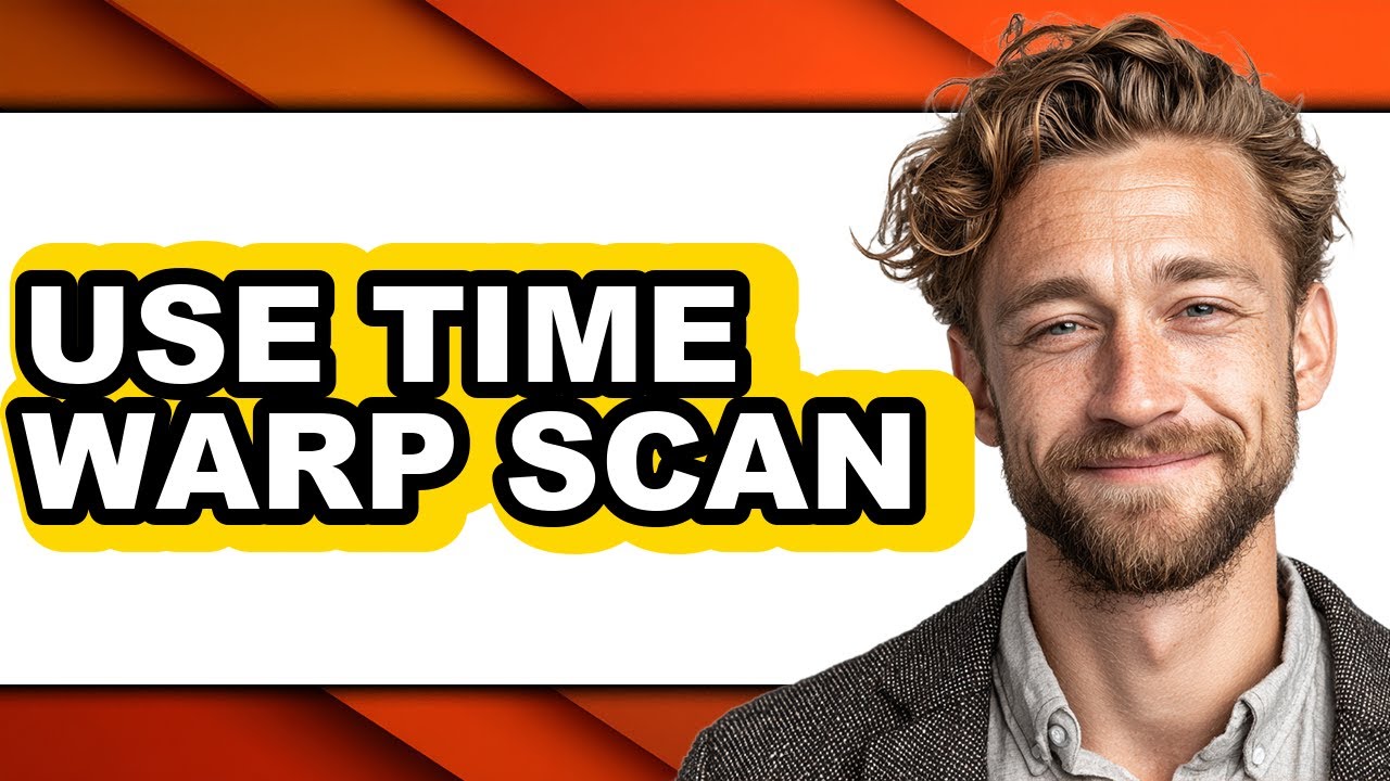 How to Use Time Warp Scan (Easy Method) - YouTube