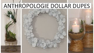 HIGH END DUPES - ANTHROPOLOGIE - Dollar Tree Dupes 2024