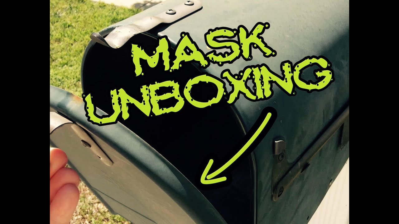 Trick or Treat Studios Mask UNBOXING!!
