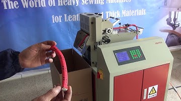 Automatic ropes cutting machine (hot cutting machine)