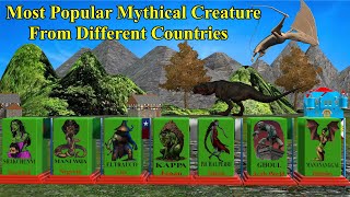 Most Popular Mythical Creature From Different Countries | 3D Animation