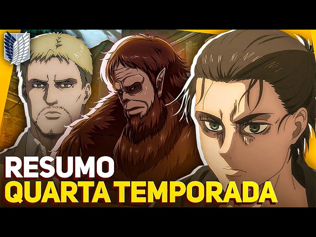 ENTENDENDO ATTACK ON TITAN: RESUMO DE TODAS AS TEMPORADAS