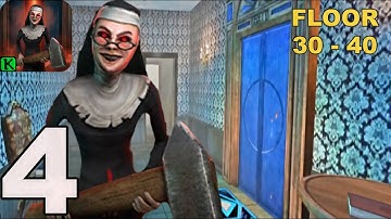 Evil Nun Maze: Endless Escape Floors 30-40 Gameplay Part 4