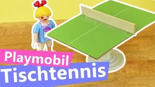Playmobil DIY Tischtennisplatte | einfaches Tischtennis Spiel selber machen | Pimp my Playmobil