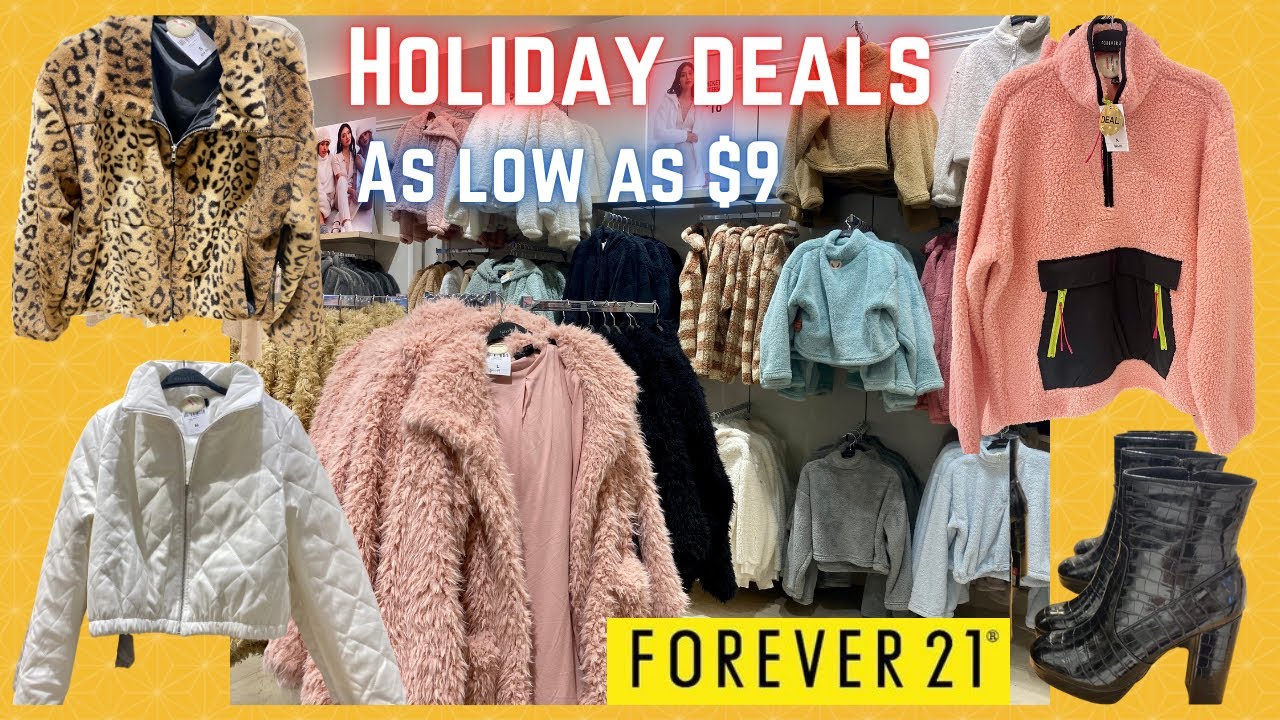FOREVER 21 Winter Fashion Trend Holiday Deals 2020 | SHOP WITH ME