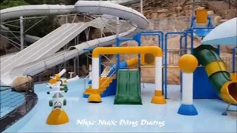 Thi Công sàn phun nước Resort - Khu Du Lịch Suối Khoáng Nha Trang