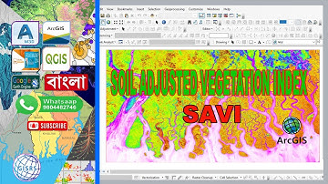 How to calculate Soil-Adjusted Vegetation Index (SAVI) in ArcGIS || Vegetation Indices from Landsat