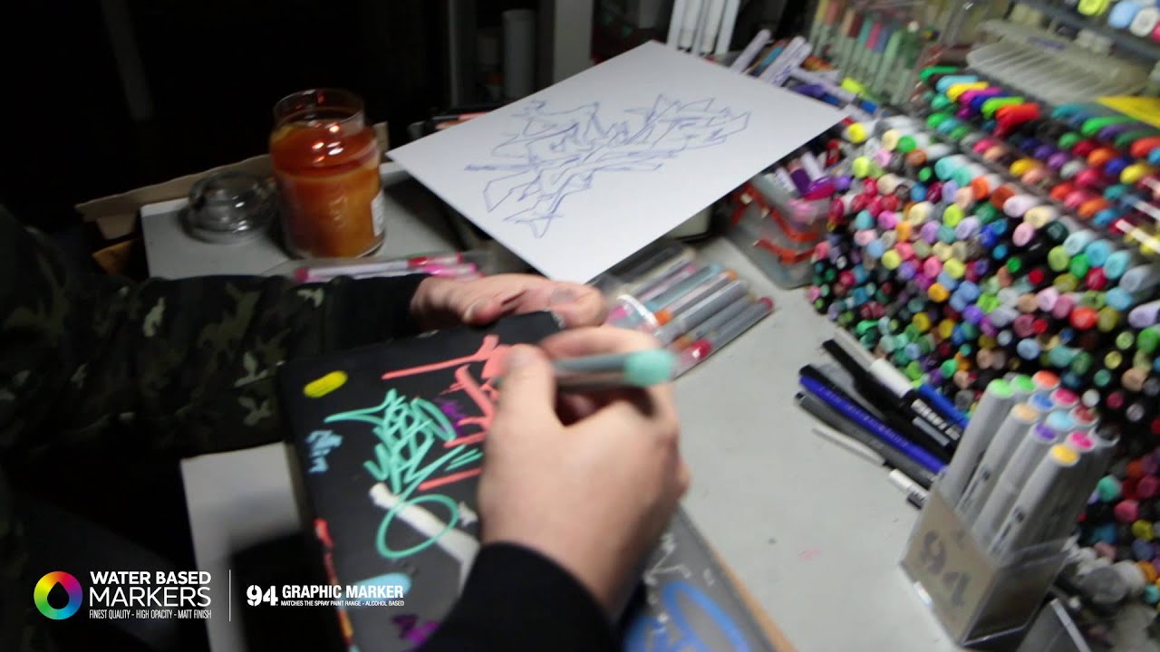 CES X WATER BASED MARKERS X 94 GRAPHIC MARKERS