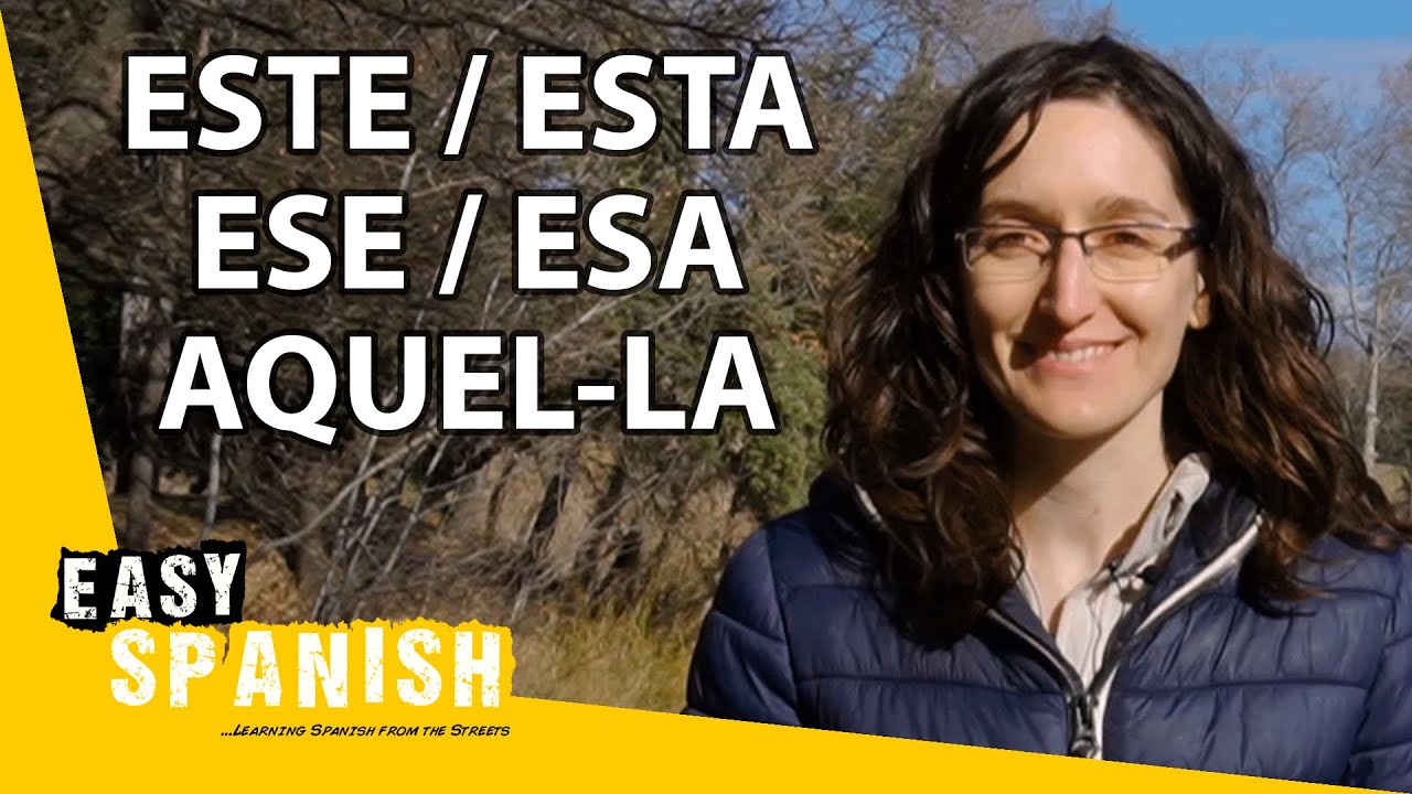 Spanish demonstrative pronouns explained! | Super Easy Spanish 33