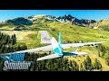 Landing Big Planes at Courchevel Airport! | Microsoft Flight Simulator 2020 | Luggaaa