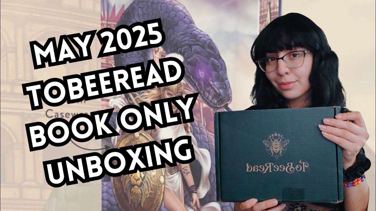 ToBeeRead May 2025 Unboxing | Custom LitJoy Box ft. Blood of Hercules