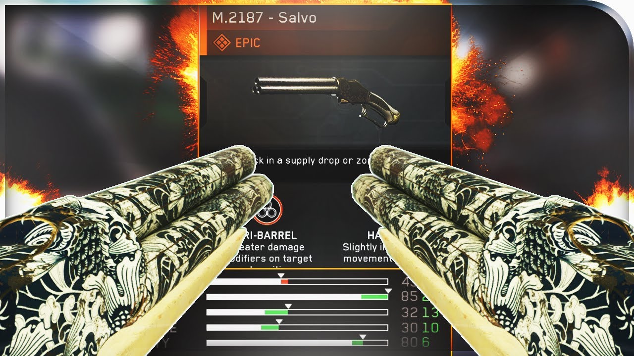 *NEW* EPIC AKIMBO M2187 DOMINATES ENEMIES ON INFINITE WARFARE! IW NEW EPIC M2187 SALVO DLC WEAPON!