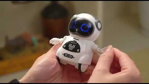 Pocket RC Robot Talking Interactive Voice Recognition Record Singing Dancing  Kids Christmas Toys