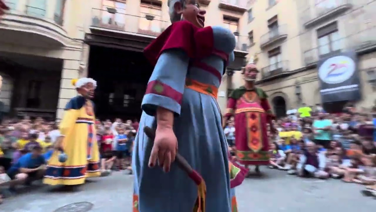 Ball dels Gegants Bojos de Solsona - Trobada de gegants de Solsona 2024