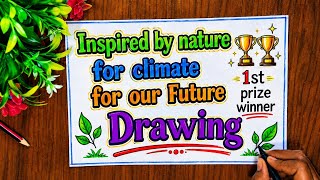 Paristhithi Dhinam Poster Drawing Malayalam 2026 World Environment Day Poster  Drawing Malayalam