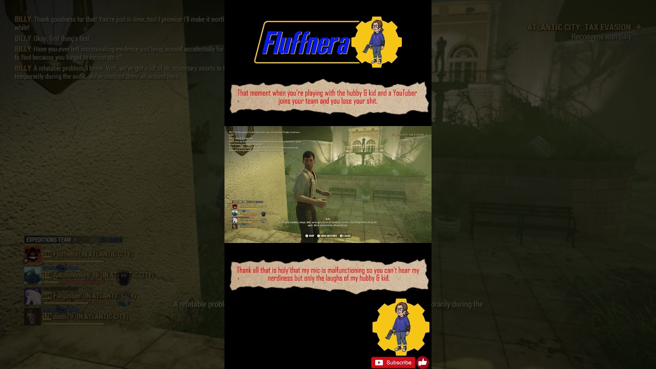 FO76 When a YouTuber Joins The Team 