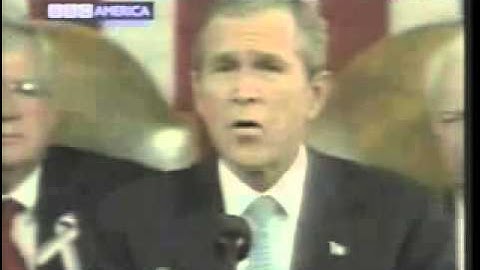 GWB - Either you are with us or you are with the terrorists