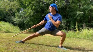 Staff Spinning for Beginners - Technique 5 Behind the Back