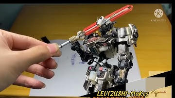 Make a Robot Model With a Very Unique Lighter | LeViShi
