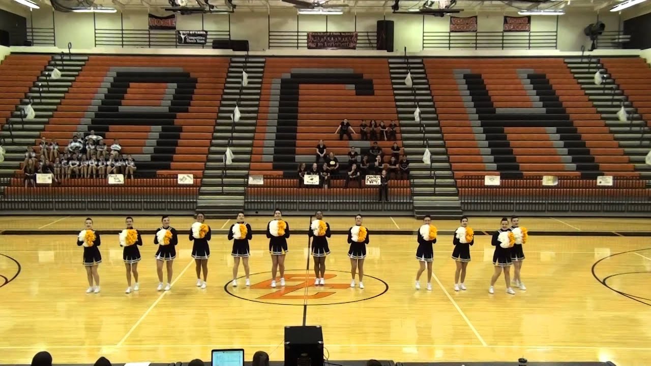 Grand Ledge Varsity Pompon Traditional Byron Center 2014 YouTube