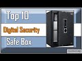 ✅ Safe Securely: 10 Best Digital Security Safe Box of 2023
