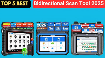 Top 5 Best Bidirectional Scan Tool 2025 | Best Budget Bidirectional Scan Tool Review