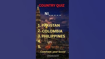 Only 5% Can Get Them All! 🌍🎉|Country Quiz by First 2 Letters|#shorts #countryquiz